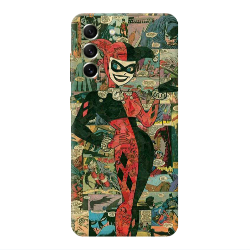 Samsung S21 PLUS Joker girl Transparent Silicone TPU Θήκη