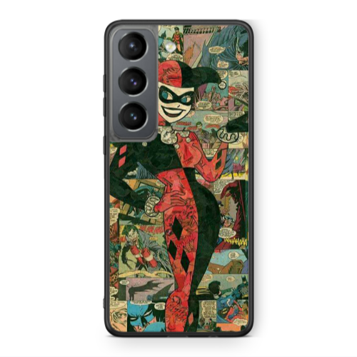 Samsung S21 PLUS Joker girl Black Glossy Θήκη