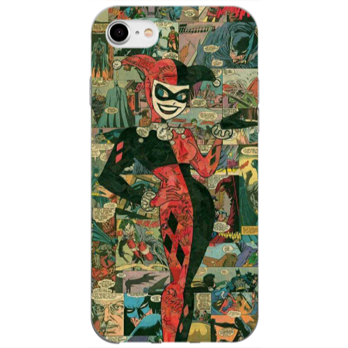 Apple iPhone 7 Joker girl Transparent Silicone TPU Θήκη