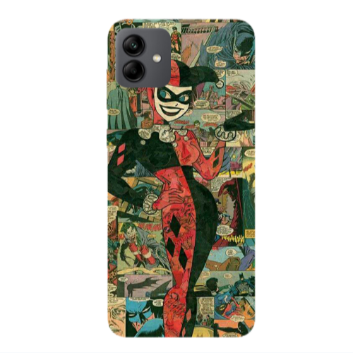 Samsung A04 Joker girl Transparent Silicone TPU Θήκη