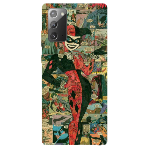 Samsung Note 20 Joker girl Transparent Silicone TPU Θήκη