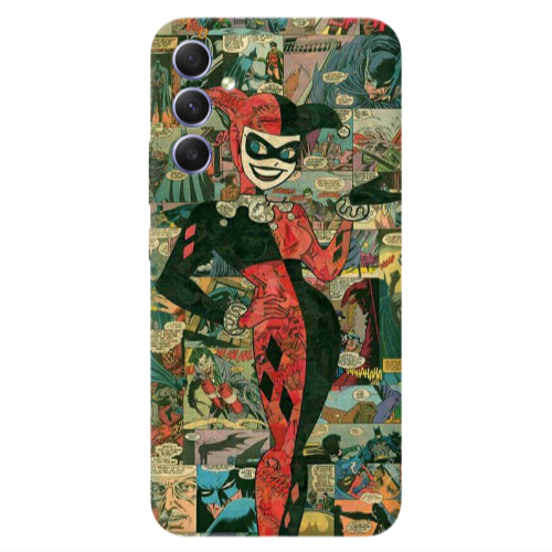 Samsung A34 Joker girl Transparent Silicone TPU Θήκη