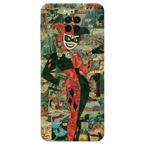 Xiaomi Redmi Note 9S Joker girl Transparent Silicone TPU Θήκη