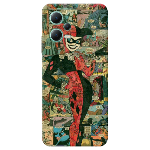 Xiaomi Redmi Note 12 Pro 5G Joker girl Transparent Silicone TPU Θήκη