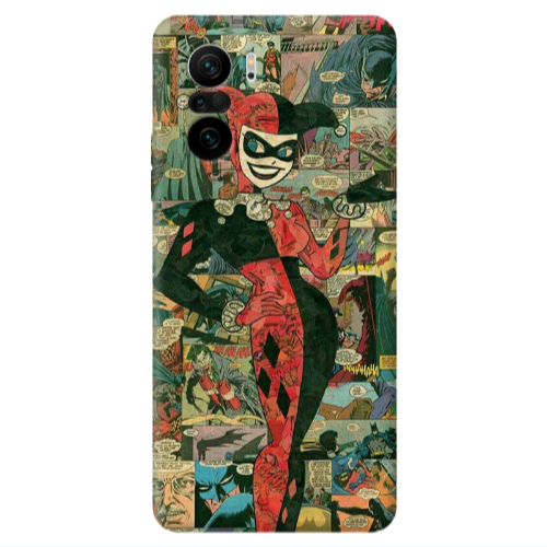 Xiaomi Poco F3 Joker girl Transparent Silicone TPU Θήκη