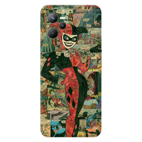 Realme C35 Joker girl Transparent Silicone TPU Θήκη