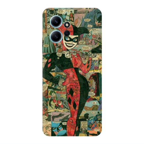 Xiaomi Redmi Note 12 4G Joker girl Transparent Silicone TPU Θήκη