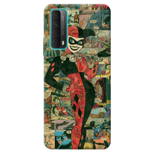 Huawei P Smart 2021 Joker girl Transparent Silicone TPU Θήκη