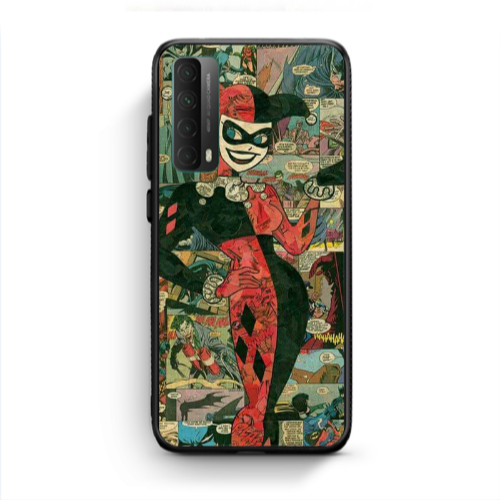 Huawei P Smart 2021 Joker girl Black Glossy Θήκη