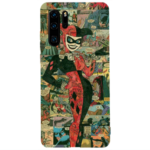 Huawei P30 Pro Joker girl Transparent Silicone TPU Θήκη