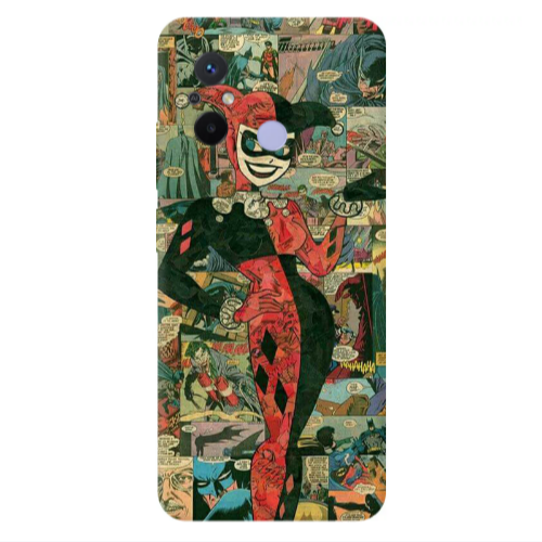 Xiaomi Redmi 12C Joker girl Transparent Silicone TPU Θήκη