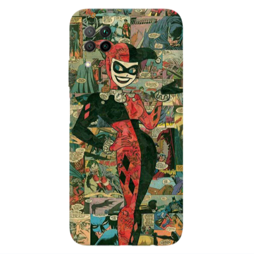 Huawei P40 Lite Joker girl Transparent Silicone TPU Θήκη