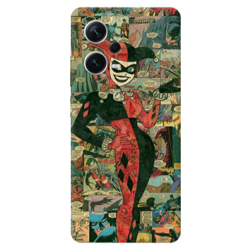 Xiaomi Redmi Note 12 5G Joker girl Transparent Silicone TPU Θήκη