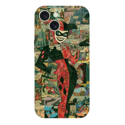 Apple iPhone 15 Plus Joker girl Transparent Silicone TPU Θήκη