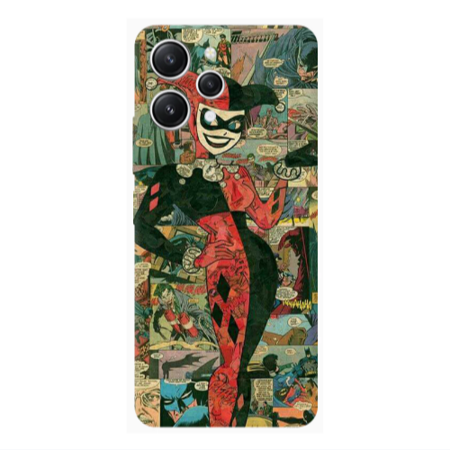 Xiaomi Redmi 12 Joker girl Transparent Silicone TPU Θήκη
