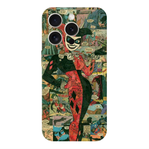 Apple iPhone 15 Pro Max Joker girl Transparent Silicone TPU Θήκη