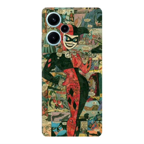 Xiaomi Poco F5 Joker girl Transparent Silicone TPU Θήκη