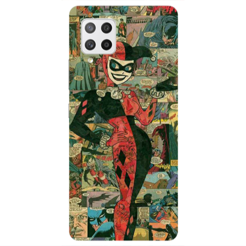 Samsung A42 5G Joker girl Transparent Silicone TPU Θήκη