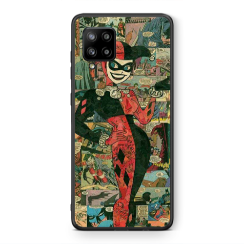 Samsung A42 5G Joker girl Black Glossy Θήκη
