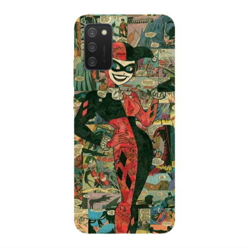 Samsung A02s Joker girl Transparent Silicone TPU Θήκη
