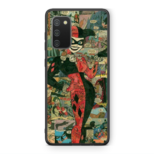 Samsung A02s Joker girl Black Glossy Θήκη