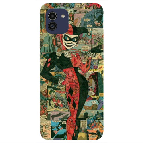 Samsung A03 Joker girl Transparent Silicone TPU Θήκη