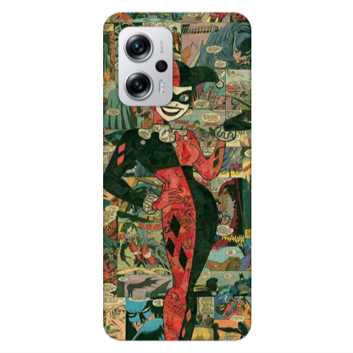 Xiaomi Poco X4 GT Joker girl Transparent Silicone TPU Θήκη