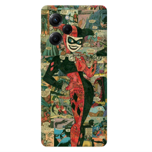 Xiaomi Poco X5 Pro Joker girl Transparent Silicone TPU Θήκη