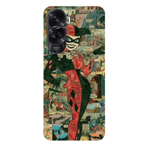 Honor 90 Lite 5G Joker girl Transparent Silicone TPU Θήκη