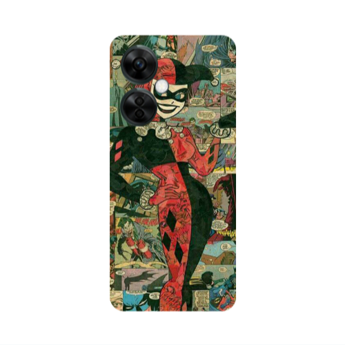Oneplus Nord CE 3 Lite 5G Joker girl Transparent Silicone TPU Θήκη