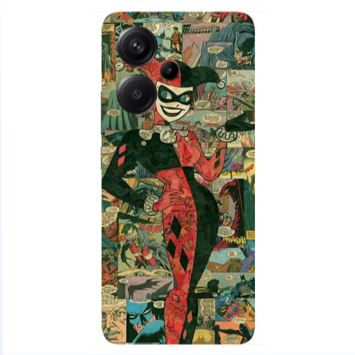 Xiaomi Redmi Note 13 Pro+ 5G  Joker girl Transparent Silicone TPU Θήκη