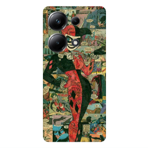 Xiaomi Poco M6 Pro 4G Joker girl Transparent Silicone TPU Θήκη
