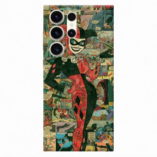 Samsung S24 Ultra Joker girl Transparent Silicone TPU Θήκη