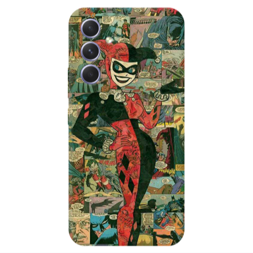 Samsung A55 Joker girl Transparent Silicone TPU Θήκη