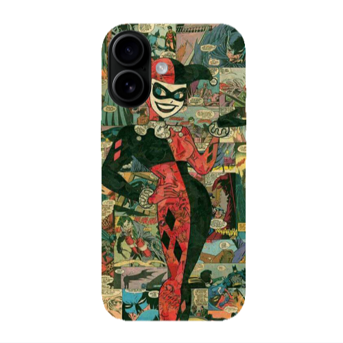 Apple Iphone 16 Joker girl Transparent Silicone TPU Θήκη