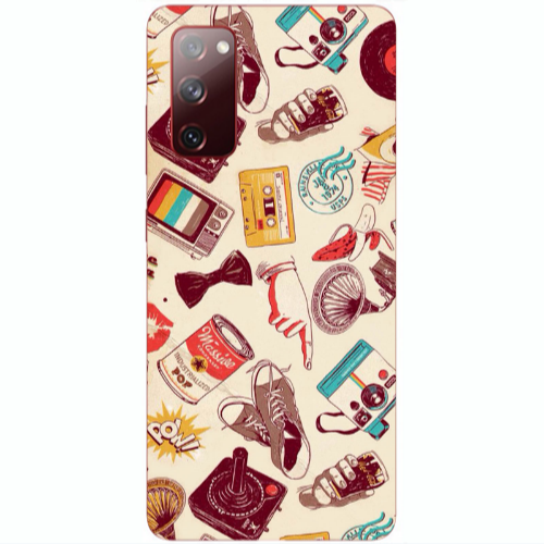 Samsung S20 FE Plaque Transparent Silicone TPU Θήκη