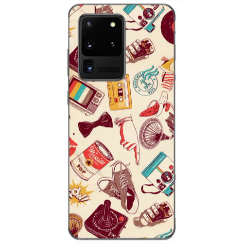 Samsung S20 Ultra Plaque Transparent Silicone TPU Θήκη