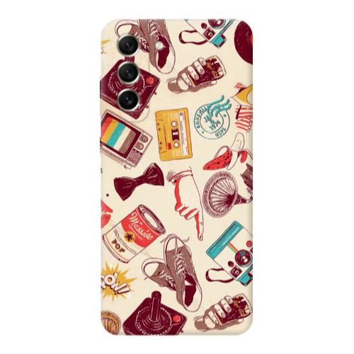 Samsung S22 Plus Plaque Transparent Silicone TPU Θήκη