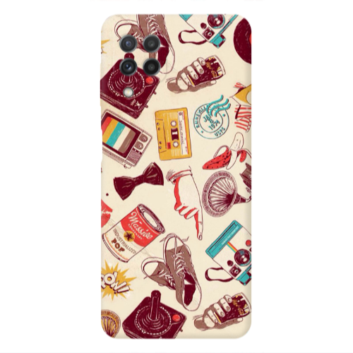 Samsung A22 4G Plaque Transparent Silicone TPU Θήκη