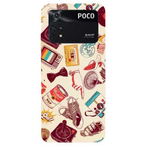 Xiaomi Poco M4 Pro 4G Plaque Transparent Silicone TPU Θήκη