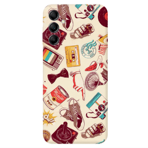 Samsung A14 5G Plaque Transparent Silicone TPU Θήκη
