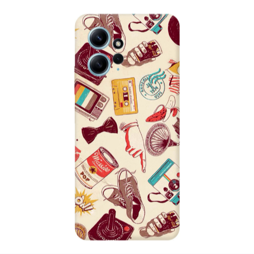 Xiaomi Redmi Note 12 4G Plaque Transparent Silicone TPU Θήκη