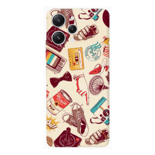 Xiaomi Redmi 12 Plaque Transparent Silicone TPU Θήκη