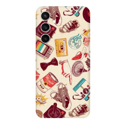 Samsung S23FE Plaque Transparent Silicone TPU Θήκη