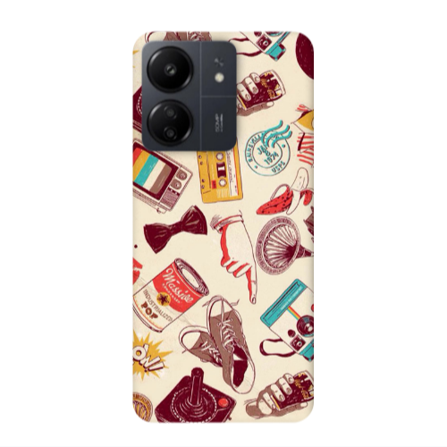 Xiaomi Redmi 13C Plaque Transparent Silicone TPU Θήκη