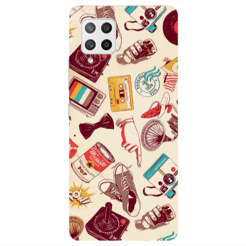 Samsung A42 5G Plaque Transparent Silicone TPU Θήκη