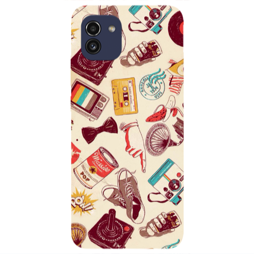 Samsung A03 Plaque Transparent Silicone TPU Θήκη