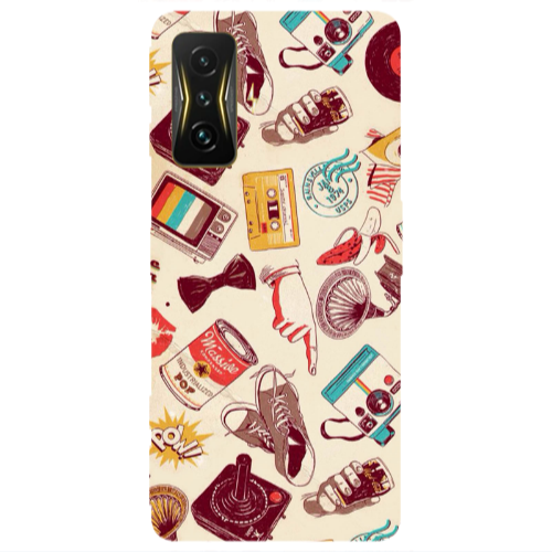 Xiaomi Poco F4 Gt Plaque Transparent Silicone TPU Θήκη