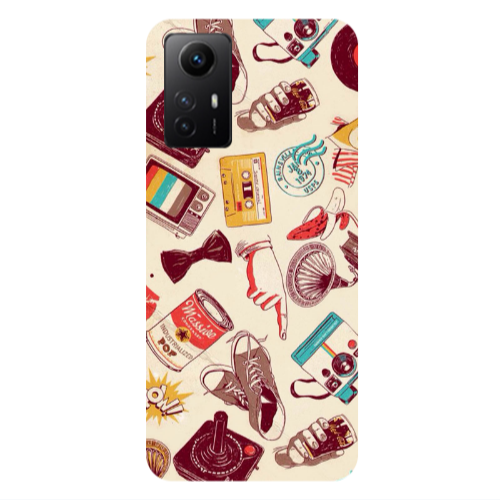 Xiaomi Redmi Note 12s Plaque Transparent Silicone TPU Θήκη