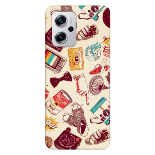 Xiaomi Poco X4 GT Plaque Transparent Silicone TPU Θήκη